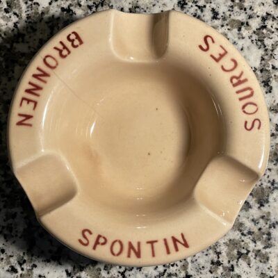 Bronnen SPONTIN Sources - Keramik-Aschenbecher um 1950