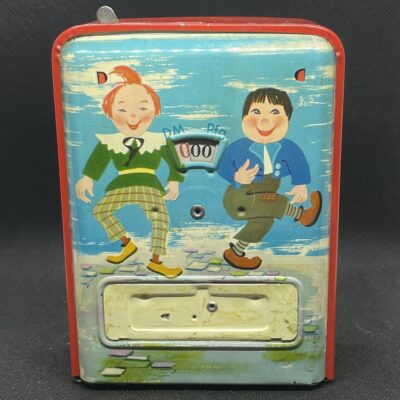 Spardose Geobra 1950, Max u. Moritz, Gestiefelter Kater - Top-Zustand!