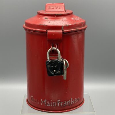 Winterhilfswerk Gau Mainfranken, Sammeldose 2.Weltkrieg, Sehr guter Zustand, komplett