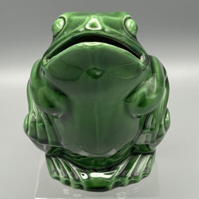 RESERVERT - Atelier Jean Peters, Reckenthal (Luxemburg) - Figur eines Frosches als Spardose, Art Deco