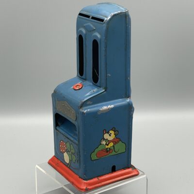 Micky Maus (Mickey Mouse) auf Spardose - (Schokoladen) Automat - 1920er Jahre - Deutschland, D.G.M.