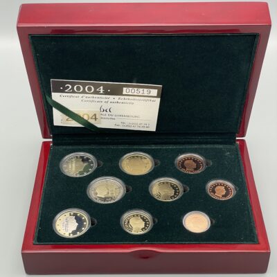 KMS Luxemburg 2004 PP in Original Kasten mit Umverpackung - Auflage 1.500 Sätze