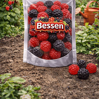 Jake Jelly Bessen snoep – fruitige, zachte gummy snoepjes in de vorm van bessen