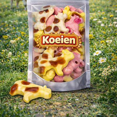 Trolli koeien snoep – zachte gummies in koe-vorm met fruitige smaak