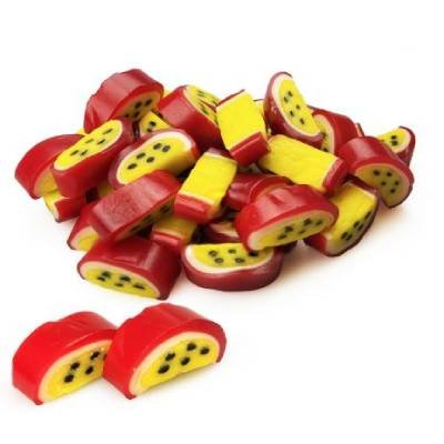 Passievrucht schijfjes