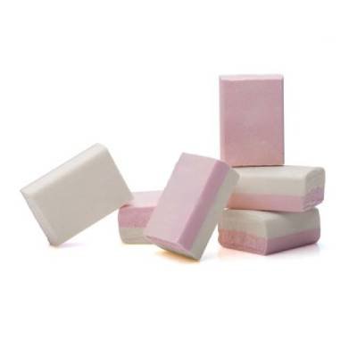 Zure aardbei schuimblokken (10 stuks)