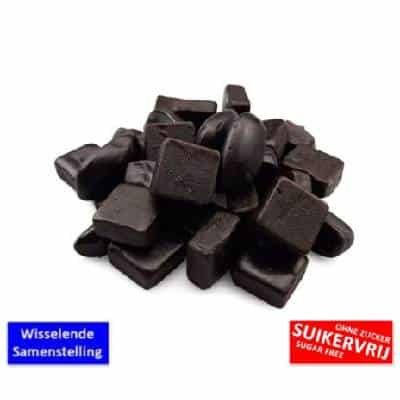 gemengde suikervrije drop