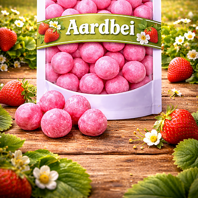 Aardbei Rocketballs