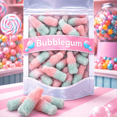 Fizzy Bubblegum Flesjes