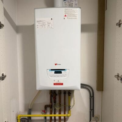 installation chaudiere condensation
