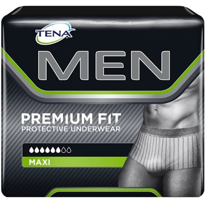 6029769 Tena Men Premium-Fit TamanhoMX12Cuecas