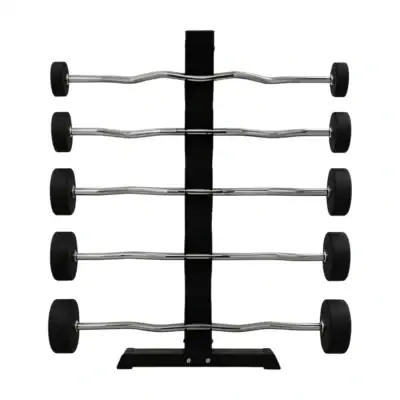SET DE 5 BARRAS RECTAS DE PESO FIJO 70-110 lbs