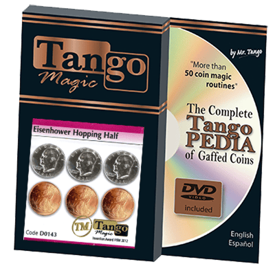 Hopping Half - Dólar Eisenhower y Liberty (DVD) - Tango Magic