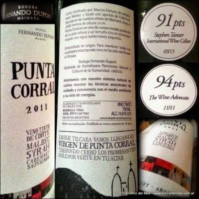 Great reviews are being garnered by high altitude wine in Argentina