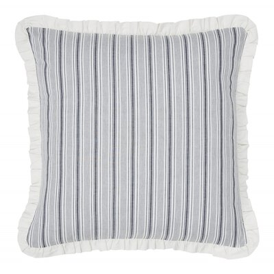 Sawyer Mill Black Fabric Euro Sham 26x26