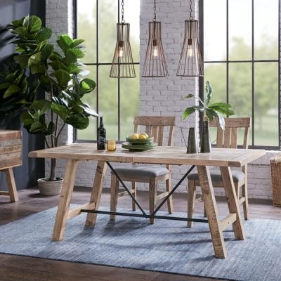INK+IVY Sonoma 4-Piece Dining Set in Natural, 4-Piece II90-0528