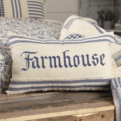 Doylestown Farmhouse Pillow Cover 20Lx12W