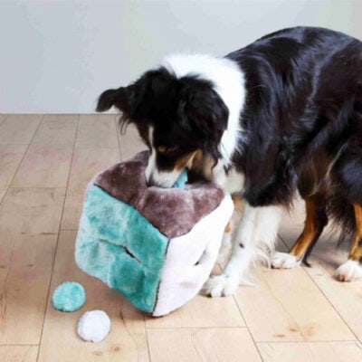 Cubo Interactivo con 4 pelotas