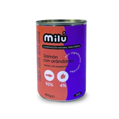 Milú Salmón con Arándanos 400gr