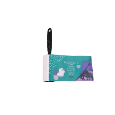 Purrfect Roll Quitapelos Lavanda 200 Hojas