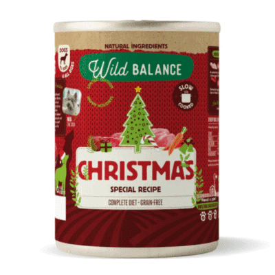 Cena de Navidad Wild Balance Perro