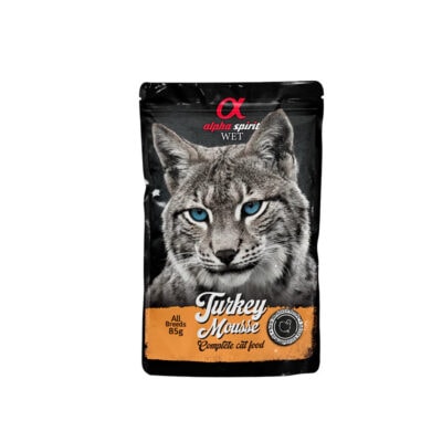 Alphaspirit Mousse Pouch de Pavo 85 gr