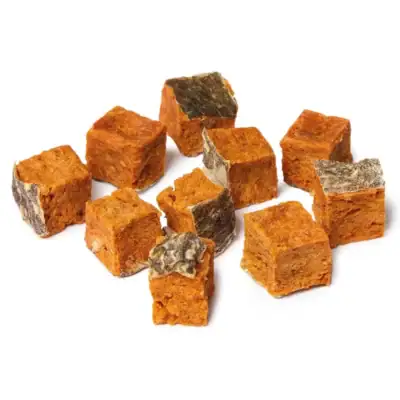 Bocaditos de Salmón con Piel 100 gr