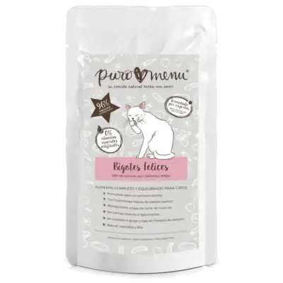 Puromenu Menú Bigotes Felices BIO (Vacuno)