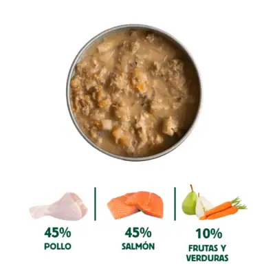 Wild Balance Cazuela de Salmón, Pollo y Pera