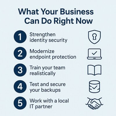 AI cybersecurity risks for businesses