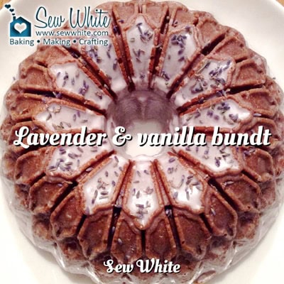 Sew White Lavender and Vanilla Bundt Recipe 1