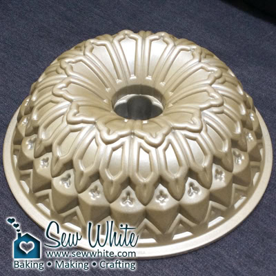 Sew White Stained Glass Nordic Ware Bundt Tin 2