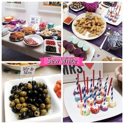 Sew White surprise wedding anniversary party 5