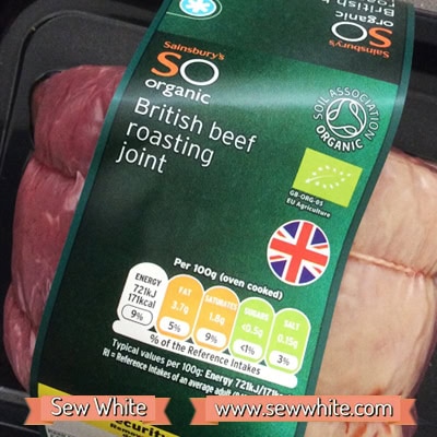 Sainsbury's So Organic roast dinner 2