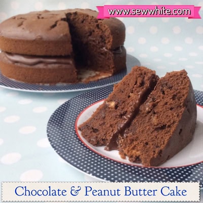 Sew White Chocolate & Peanut Butter Cake 1