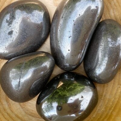 Spiral Crystals UK - Hematite Tumblestone Large