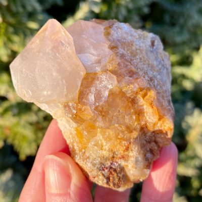 Spiral Crystals UK - Spirit Quartz Cluster Side