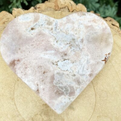 Spiral Crystals UK - Pink Amethyst Heart