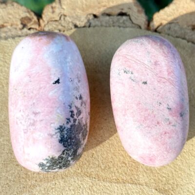 Spiral Crystals UK - Rhodonite Tumblestone Large