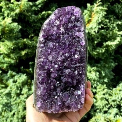 Spiral Crystals UK - Uruguayan Amethyst Cut Base