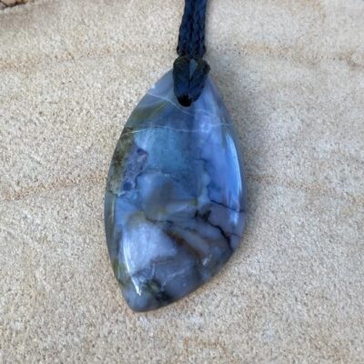 Spiral Crystals UK - Skye Marble Pendant