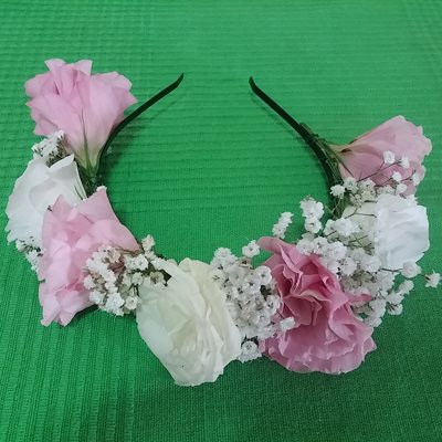 זר לראש 5 -פרחי חמד