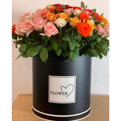 קופסה ססגונית - פרחי סיתוונית