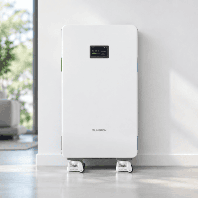 Dòng pin lưu trữ áp thấp Lithium thế hệ mới với thiết kế liền khối, thẩm mỹ cao là lựa chọn tối ưu cho không gian sống hiện đại.
