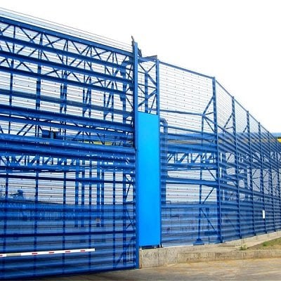 Panelized Metal Windbreak