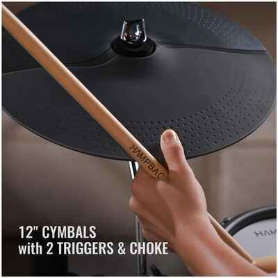 HAMPBACK ACE-320 ELECTRONIC DRUM KIT - Image 6