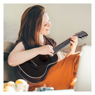 Rocktile G-10 BK Guitarlele Black - Image 2