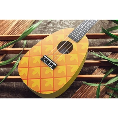 Classic Cantabile UC-240A ANA 24" Concert Ukulele Pineapple - Image 2