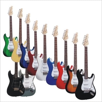 MSA VISION ST5SL guitar electric strat 4/4 SILVER - Image 2