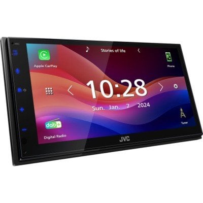 JVC JVC KW-M695DBW 2-DIN 6,8" Touchscreen / DAB+ / Wireless Apple CarPlay & Android Auto
